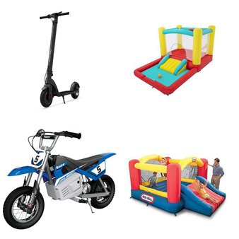 CLEARANCE! Pallet – 23 Pcs – Powered, Unsorted, Outdoor Play, Game Room – Customer Returns – Razor, Razor Power Core, GOTRAX, Little Tikes