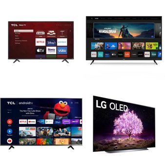 18 Pcs – LED/LCD TVs – Refurbished (GRADE A) – TCL, Samsung, VIZIO, LG