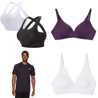 – Parcel Box – 205 Pcs – New Underwear, Intimates, Sleepwear & Socks, T-Shirts, Polos, Sweaters – New and New Damaged Box – Walmart