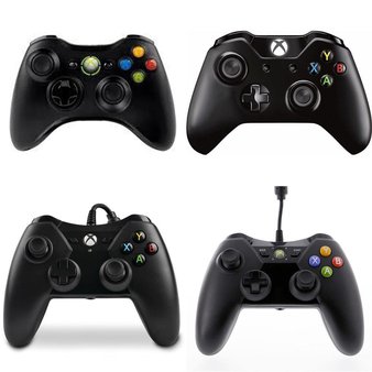 41 Pcs – Microsoft Xbox Video Game Controllers – Refurbished (GRADE B) – Models: EX6-00001, 1414135-02, 1414133-01, NSF-00001