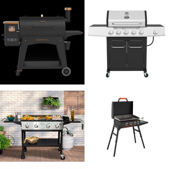 Flash Sale! 3 Pallets – 16 Pcs – Grills & Outdoor Cooking, Camping & Hiking – Untested Customer Returns – Expert Grill, Ozark Trail, Coleman