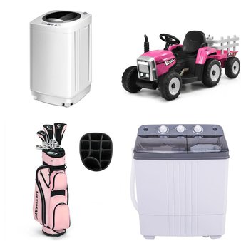 1 Pallets – 12 Pcs – Laundry, Patio, Lighting & Light Fixtures – Untested Customer Returns – Walmart