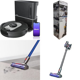 Pallet – 17 Pcs – Vacuums – Damaged / Missing Parts / Tested NOT WORKING – Dyson, Shark, Hoover, Bissell