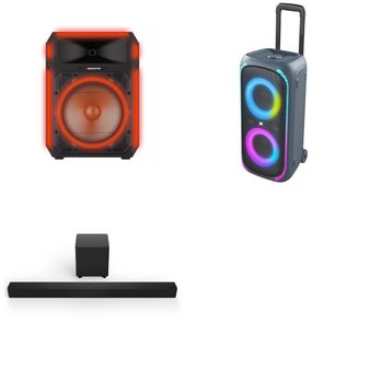 Pallet – 15 Pcs – Portable Speakers, Speakers, Single Cup Brewers – Customer Returns – Monster, VIZIO, onn., Nespresso