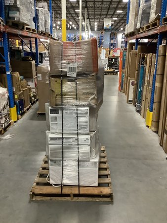 Truckload 24 Pallets – 264 Pcs – Safety Clothing & Equipment, Vehicles, Air Conditioners, Unsorted – Untested Customer Returns – Walmart
