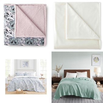 Pallet – 38 Pcs – Pillows and Blankets – Like New – Private Label Home Goods, Vellux, Style 212, Serta