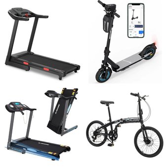 Pallet – 5 Pcs – Exercise & Fitness, Cycling & Bicycles, Powered – Customer Returns – MaxKare, Camping Survival, EVERCROSS