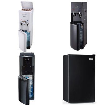 Pallet – 7 Pcs – Bar Refrigerators & Water Coolers, Freezers, Refrigerators – Customer Returns – Primo Water, HISENSE, Igloo, Primo