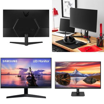 Pallet – 43 Pcs – Monitors – Customer Returns – Onn, LG, ACER, Samsung