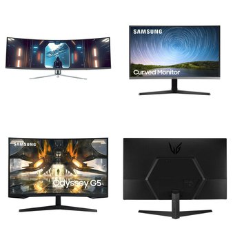 Pallet – 25 Pcs – Monitors – Customer Returns – Onn, LG, Samsung, onn.