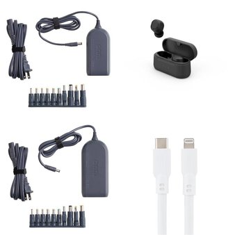 Pallet – 569 Pcs – Other, Over Ear Headphones, Power Adapters & Chargers, Keyboards & Mice – Customer Returns – onn., Onn, Anker, MONSTER INC