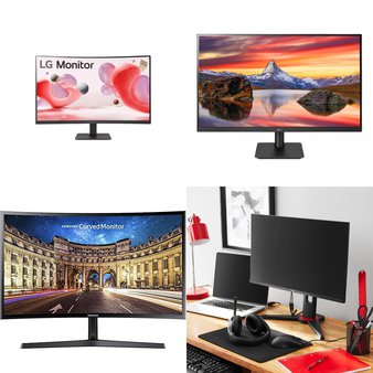 Pallet – 35 Pcs – Monitors – Customer Returns – Onn, Samsung, LG, ACER