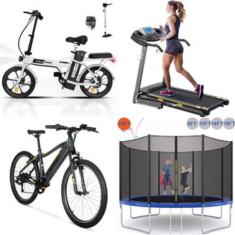 Pallet – 15 Pcs – Unsorted, Cycling & Bicycles, Exercise & Fitness, Outdoor Play – Customer Returns – Seizeen, Colorway, MaxKare, UHOMEPRO