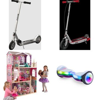 CLEARANCE! Pallet – 9 Pcs – Powered, Dolls, Outdoor Play – Customer Returns – Razor, Jetson, Hover-1, Kid Kraft