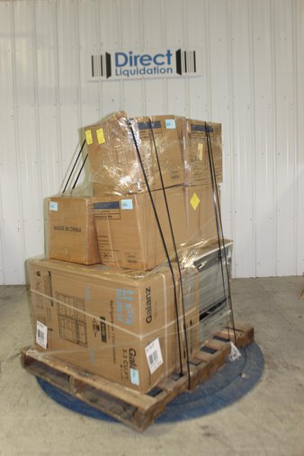 3 Pallets- 38 Pcs – Pet Toys & Pet Supplies, Automotive Parts, Lighting & Light Fixtures, Decor – Overstock – Midwest Pet Products, Kichler, Chefman, WALKER EXHAUST