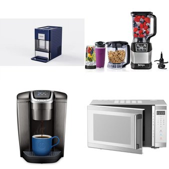 Pallet – 35 Pcs – Microwaves, Food Processors, Blenders, Mixers & Ice Cream Makers, Drip Brewers / Perculators, Slow Cookers, Roasters, Rice Cookers & Steamers – Overstock – Hamilton Beach, Mainstays, Presto