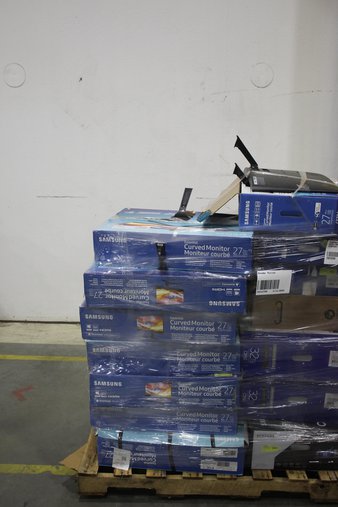 6 Pallets – 119 Pcs – Monitors – Untested Customer Returns – Walmart