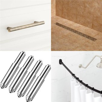 Pallet – 102 Pcs – Bath, Unsorted, Decor, Kitchen & Dining – Open Box Like New – Signature Hardware