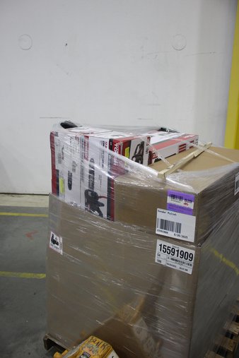 6 Pallets – 115 Pcs – Trimmers & Edgers, Hedge Clippers & Chainsaws, Power Tools, Camping & Hiking – Untested Customer Returns – Walmart