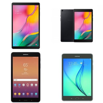 30 Pcs – Samsung Galaxy Tablets – Tested NOT WORKING – Models: SM-T380NZKIXAR, SM-T510NZKAXAR, SM-T290NZKAXAR, SM-T350