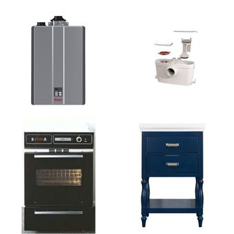 Pallet – 11 Pcs – Fans, Hardware, Accessories, Toasters & Ovens – Customer Returns – Panasonic, Saniflo, Miseno, Tjernlund Products, Inc.