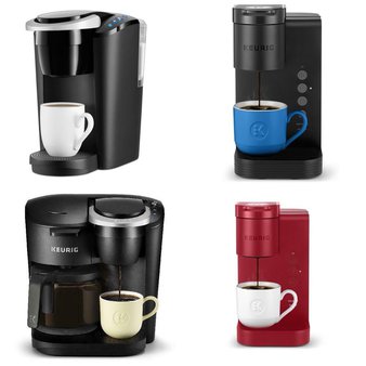 CYBER MONDAY CLEARANCE! Pallet – 40 Pcs – Single Cup Brewers, Drip Brewers / Perculators, Food Processors, Blenders, Mixers & Ice Cream Makers – Customer Returns – Keurig