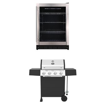 Pallet – 2 Pcs – Bar Refrigerators & Water Coolers – Damaged / Missing Parts / Tested NOT WORKING – MAGIC CHEF, Expert Grill