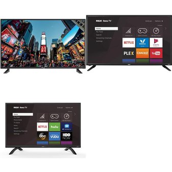 10 Pcs – LED/LCD TVs – Refurbished (GRADE A) – RCA