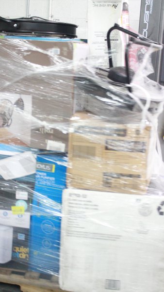 Pallet – 13 Pcs – Fans, Air Conditioners, Humidifiers / De-Humidifiers – New Damaged Box (Scratch & Dent) – Utilitech, Broan, HISENSE