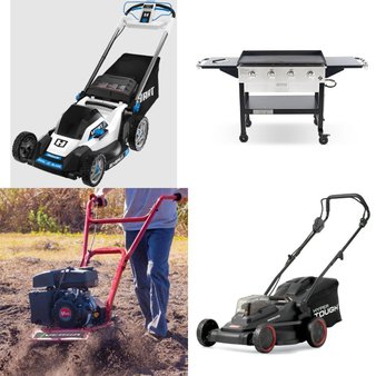 Pallet – 14 Pcs – Mowers, Trimmers & Edgers, Other, Unsorted – Customer Returns – Hyper Tough, Hart, Mm, Earthquake