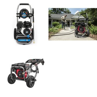 Pallet – 5 Pcs – Pressure Washers – Customer Returns – Black Max, Hart