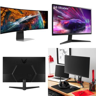 Pallet – 29 Pcs – Monitors, Unsorted – Customer Returns – Onn, LG, ACER, Samsung