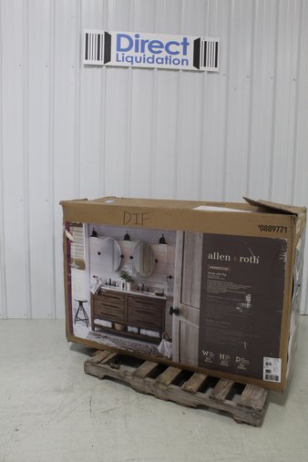 Pallet – 1 Pcs – Kitchen & Bath Fixtures – Damaged / Missing Parts – Allen & Roth