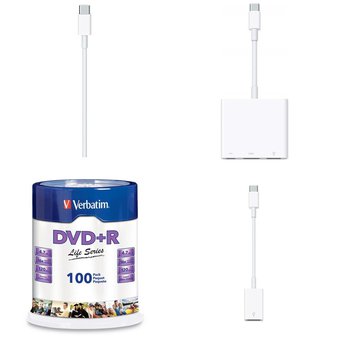 CLEARANCE! Pallet – 202 Pcs – Other, Accessories, Power Adapters & Chargers, Over Ear Headphones – Customer Returns – Apple, Verbatim, AT&T, Logitech