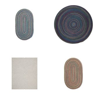 6 Pallets – 359 Pcs – Rugs & Mats, Decor, Curtains & Window Coverings, Bedding Sets – Mixed Conditions – Unmanifested Home, Window, and Rugs, Safavieh, Unmanifested Kitchen and Fixtures, Fieldcrest