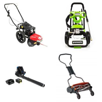 Pallet – 34 Pcs – Other, Accessories, Trimmers & Edgers, Pressure Washers – Customer Returns – BLACK & DECKER, Craftsman, Kobalt, Blue Hawk