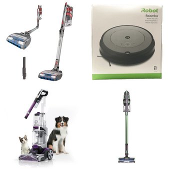 Pallet – 27 Pcs – Vacuums, Fragrances, In Ear Headphones, Audio Headsets – Customer Returns – Hoover, Shark, Tineco, iRobot