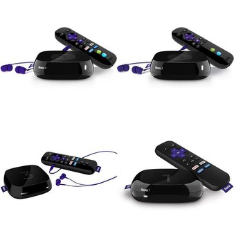 50 Pcs – Refurbished Roku Streaming Media Players (IPTV) – Models: 4230X2, 2710X, 4200RW, 3500RW (GRADE C)