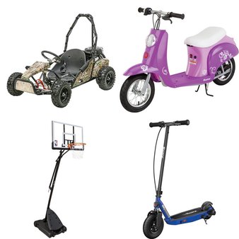 Pallet – 10 Pcs – Powered, Vehicles, Trains & RC, Outdoor Play, Vehicles – Customer Returns – Razor, Paw Patrol, NBA, Razor Power Core