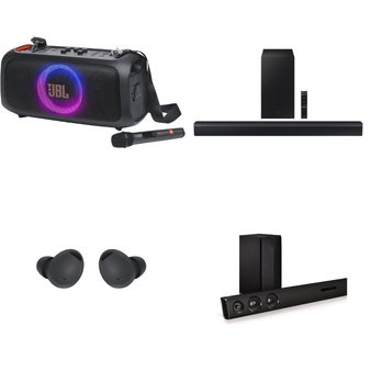 1 Pallet – 59 Pcs – In Ear Headphones, Speakers, Portable Speakers – Open Box Customer Returns – Beats by Dr. Dre, onn., Apple, JBL