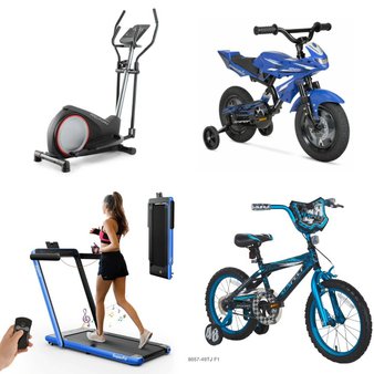 CLEARANCE! Pallet – 6 Pcs – Cycling & Bicycles, Exercise & Fitness – Overstock – Dynacraft, Costway