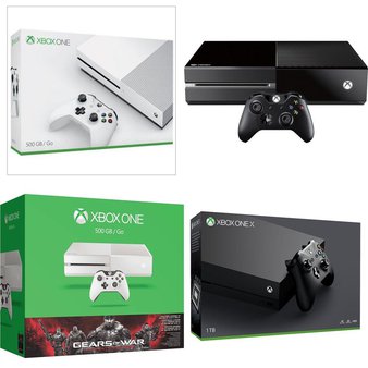 15 Pcs – Microsoft Xbox One Consoles – Refurbished (GRADE C) – Models: ZQ9-00001, 5C5-00081, 5CM-00001, ZQ9-00043