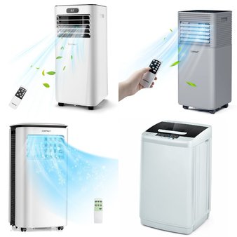 1 Pallets – 13 Pcs – Air Conditioners, Laundry, Vehicles – Untested Customer Returns – Walmart.