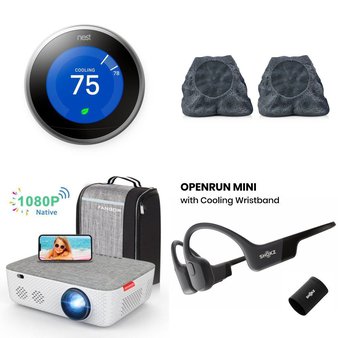 Pallet – 42 Pcs – Unsorted, Projector, Over Ear Headphones, Monitors – Customer Returns – HPRT, Shokz, UNBRANDED, FromAtoZ