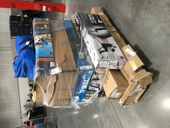 3 Pallets – 60 Pcs – Camping & Hiking, Patio, Exercise & Fitness – Untested Customer Returns – Walmart