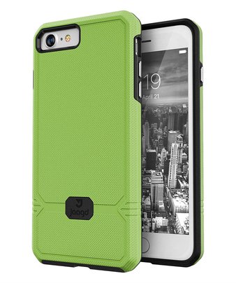 32 Pcs – Jaagd iPhone 8 Case, iPhone 7 Case, Slim Shock-absorbing Modern Slim Non-slip Grip Cell Phone Cases for Apple iPhone 8/7 (Lime) – New, Open Box Like New, Like New – Retail Ready