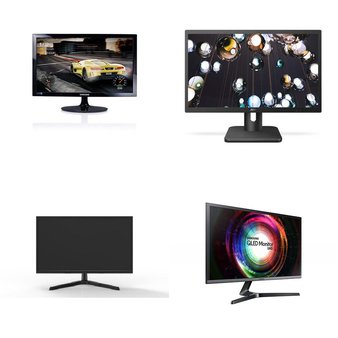 Pallet – 30 Pcs – Monitors – Tested NOT WORKING – Samsung, Onn, AOC, HP