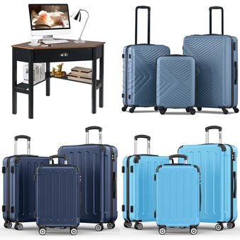 Pallet – 10 Pcs – Unsorted, Luggage, Office, Vacuums – Customer Returns – Sunbee, Costway, INSE, Travelhouse