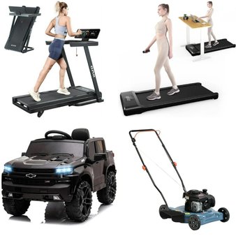 Pallet – 9 Pcs – Vehicles, Exercise & Fitness, Golf, Unsorted – Customer Returns – Funtok, MaxKare, Oma, SENIX