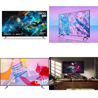 6 Pallets – 28 Pcs – LED/LCD TVs – Refurbished (GRADE A, GRADE B) – VIZIO, Samsung, LG, Onn